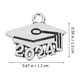 thumbnail image 2 of 150 Uds. De dijes de graduación 2024 para DIY, dijes decorativos de graduación, accesorios de colgantes de números de Metal, 2 of 7