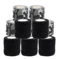 thumbnail image 1 of EeaseMX 10 rollos de cinta adhesiva para exteriores, tela no tejida, vendajes para tatuajes, agarre, estilo aleatorio, 1 of 8