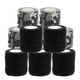 thumbnail image 1 of EeaseMX 10 rollos de cinta adhesiva para exteriores, tela no tejida, vendajes para tatuajes, agarre, estilo aleatorio, 1 of 8