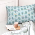 thumbnail image 4 of Fotbe Sea Turtle Funda de Almohada Decorativa Estilo Occidental, Lujo en Algodón, Fundas para Almohadas King, Cojín Estampado para Decoración del Hogar-14"x20", 4 of 6