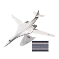 thumbnail image 4 of KLKCMS 1/200 Tupolev TU-160 Strategic Aircraft Model Lifelike Airplane Model Soviet, 4 of 9