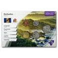 thumbnail image 1 of Barbados 1 Cent - 1 Dollar 5-Coin Set BU (Landscape Packaging), 1 of 5