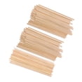 thumbnail image 4 of 50 Piezas De Palo De Bambú Para Ni?os, Construcción De Modelos DIY Y Estilo Casero1 Sunnimix Barra de juguete artesanal de varilla de madera redonda, 4 of 8