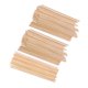 thumbnail image 4 of 50 Piezas De Palo De Bambú Para Ni?os, Construcción De Modelos DIY Y Estilo Casero1 Sunnimix Barra de juguete artesanal de varilla de madera redonda, 4 of 8