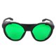 thumbnail image 4 of Gafas protectoras láser profesionales, gafas de seguridad portátiles para taller de belleza (verde), 4 of 5