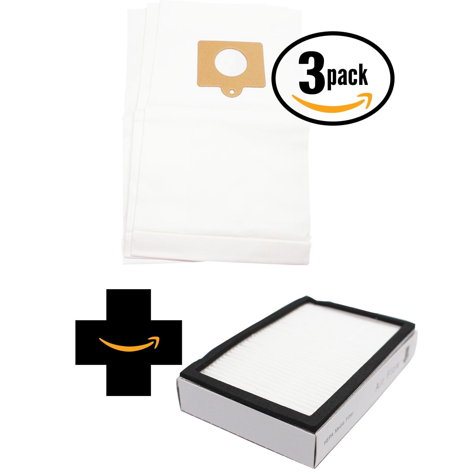 9 Replacement Kenmore 11622813203 Vacuum Bags & 1 HEPA Filter