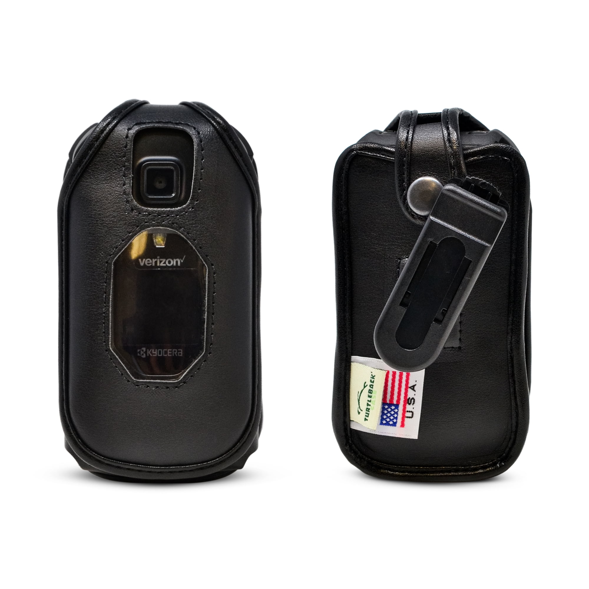 Turtleback Fitted Case Designed for Kyocera DuraXV Extreme Black