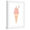 thumbnail image 1 of Marmont Hill 'Pink Cone' by Diana Alcala Framed Painting Print, 1 of 1