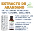 thumbnail image 2 of EXTRACTO DE ARÁNDANO 60 ML VIVONATURAL. 100% NATURAL. ORGÁNICO, 2 of 4