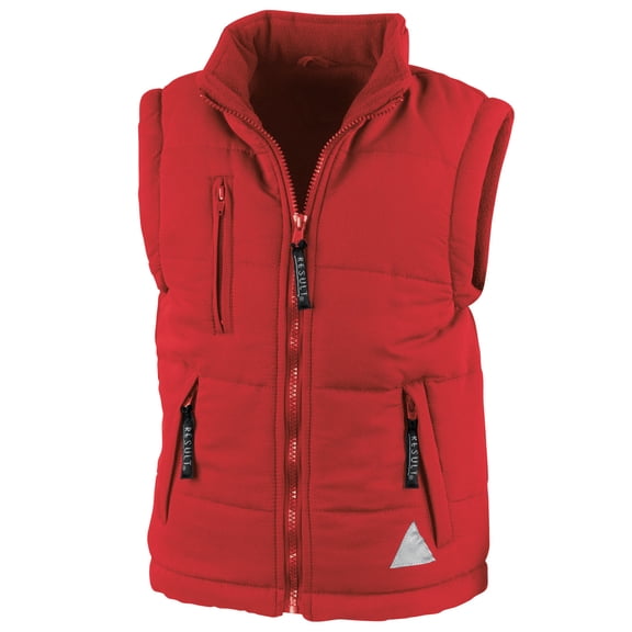 Result Childrens  Ultra Padded Bodywarmer / Gilet (Water Repellent & Windproof)