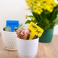 thumbnail image 6 of Luxcidy 5PCS Plant Labels, T-Type PVC Garden Tags, Waterproof Plant Sign, Durable Garden Labels, Nursery Garden Marker, Plant Name Tags for Potted Herb Flower Vegetable(Red+Blue+White+Yellow+Green), 6 of 9