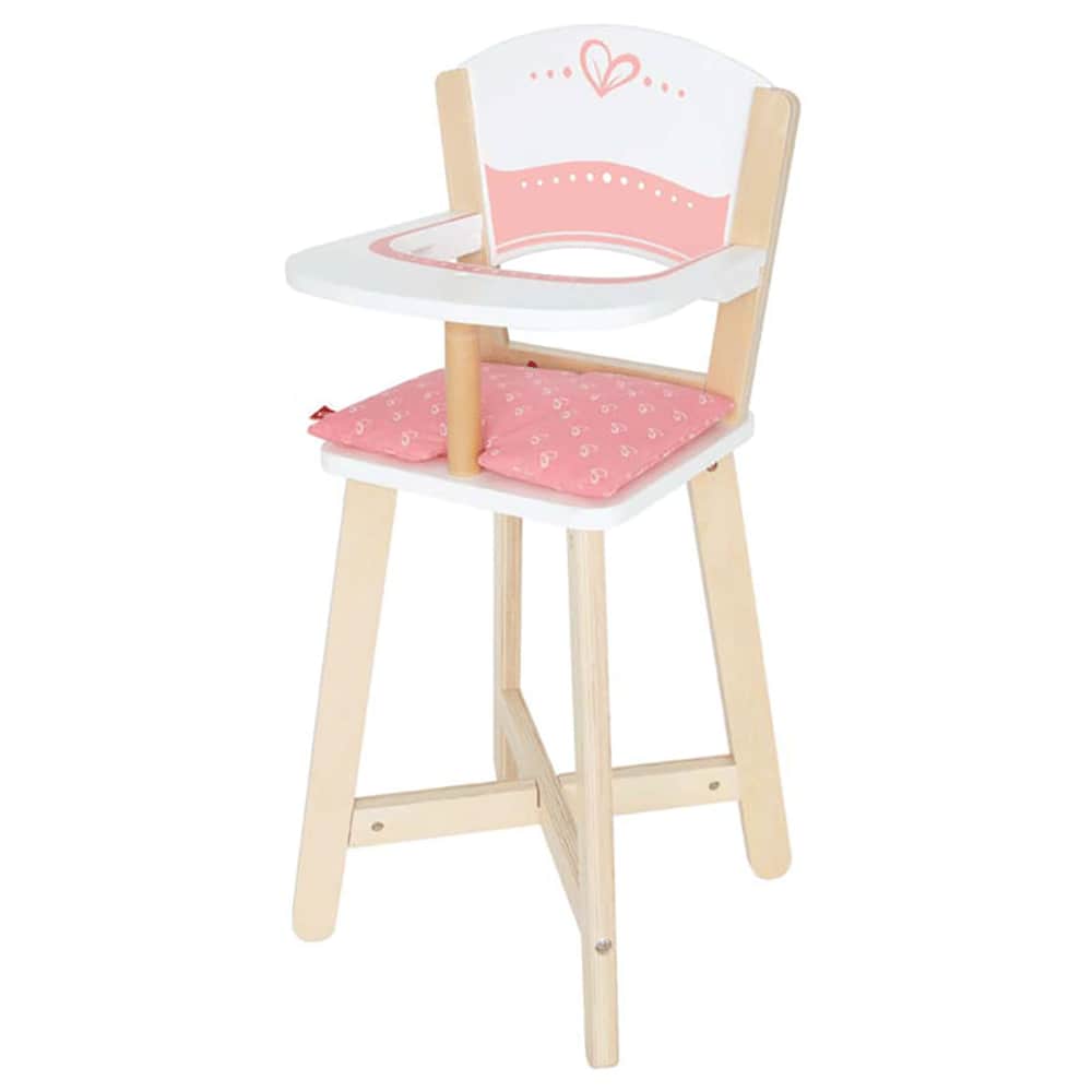 FISHER PRICE Loving Family Dollhouse BABY PINK HIGH CHAIR Highchair Girl Doll 