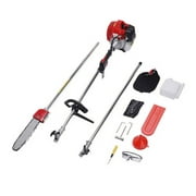 ETHEDEAL 1250W 42.7CC 2 Stroke Gas Powered Extension Pole Saw Tree Trimmer 12'' Bar Length Automatic Clutch