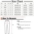 thumbnail image 3 of Chbgutlmr Leggings for Women Capris Elastic Waisted Skinny Summer Casual Yoga Pants Cropped Trousers, 3 of 6