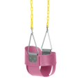 thumbnail image 2 of Balancín Eastern Jungle Gym con respaldo alto, forma de cubo completo, rosa, 2 of 7