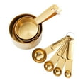 thumbnail image 3 of Juego de Tazas y Cucharas medidoras BLESIY de cocina 8 Ud oro, 3 of 8