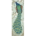 thumbnail image 2 of Steve Leal 14x32 Gallery Wrapped Canvas Wall Art Titled - Peacock II, 2 of 4
