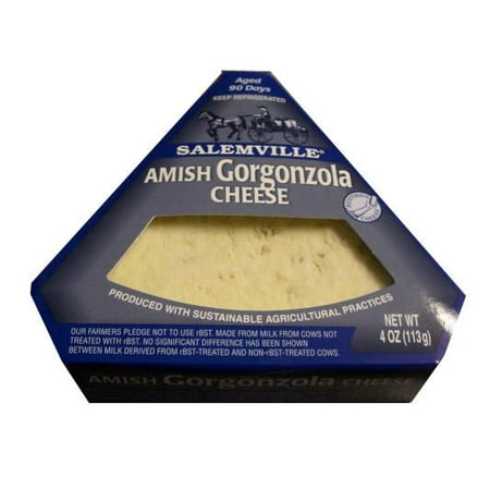Gorgonzola Cheese, Amish (Salemville) 4 oz (113g)