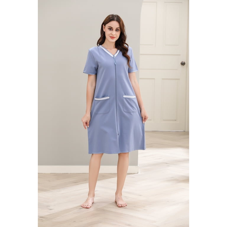 Richie House RH Nightgown Women's Long Sleeve Sleepwear Full Length Ni –  Richie House USA