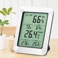 thumbnail image 1 of Termómetro higrómetro Bluetooth YONGSHENG Monitor de temperatura ambiente interior con control remoto, 1 of 5