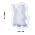 thumbnail image 2 of Silicone Shapes For Candle Making Bat Pumpkin And Skeleton Designs Ideal For DIY Crafts Soap And Aromatherapy Projects Durable Easy To Clean And Reusable Resin Ring Thin Silicone Ring for Silicone Mat, 2 of 3