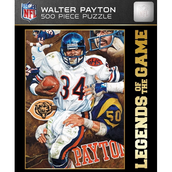 MasterPieces 500 Piece Puzzle - Legends of the Game - Chicago Bears - Walter Payton