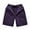 62Purple296, variant on WERYOUNG Casual Solid Color Shorts For Men Versatile Everyday Wear Comfort Fit Knit Shorts Versatile Bottoms L