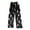 Black, variant on Women's Christmas Printed Plush Pants, Full Length Long Trousers for Winter Casual Wear, Soft and Warm Fleece Material with Festive Design for Women,Blue,2XL