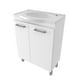 thumbnail image 3 of Mueble para Baño Con Lavamanos  2 Puertas PDC-39 Blanco, 3 of 6