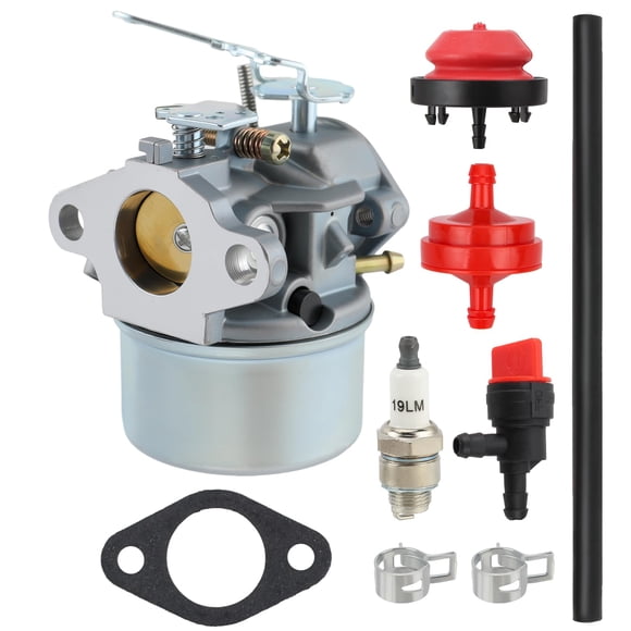 640084B Carburateur avec Trousse de Joint Compatible avec Tecumseh 5HP 4HP HS50 HSK40 HSSK40 HSK50 HSSK50 Souffleuse à Neige 632107A 640084A