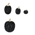 thumbnail image 3 of MXTPOV Halloween Pumpkin Decor 7Pcs Halloween Decorations Exquisite Pumpkin Decorations with Sequins Knitted Artificial Pumpkin Ornaments Thanksgiving Decorations Home Decor, 3 of 5
