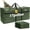 Army Green, variant on 4 Pack 57 Gallon Extra Large Storage Bags XXL Moving Bags with Zipper Handles Heavy Duty Jumbo Big Tote Box for Christmas Tree Storage 4, 5, 7.5, 9, 10, 12 ft Skeleton College Dorm(Blue)