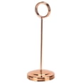 thumbnail image 2 of Soporte Para Números De Mesa, Elegante Soporte Con Clip De Acero Inoxidable, Soportes Ligeros Para Fotos Para Bodas, Restaurantes, Cumpleaños, Fotos, 2 of 7