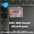 thumbnail image 3 of DMC 3802 Perles Rondes 5D Peinture Diamant DMC 3802 Très Foncé Antique, 3 of 3