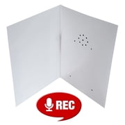 Talking Products, Voice Recordable Greeting Card, 40 Seconds. Record & Send a Personal Voice Message for Birthdays & Christmas