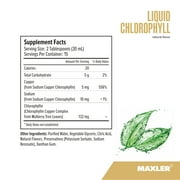 Maxler Liquid Chlorophyll - Natural Flavor 15.2 fl oz (15 Servings)