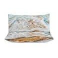 thumbnail image 3 of 3 Pcs Soft Bedding Set, Includes 1 Duvet Cover with Zipper And 2 Pillow,Shams Starfish Beach Full(79"×90"), 3 of 8