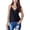 Black, variant on PULLIMORE Womens Sexy Cami Tank Top V Neck Lace Camisoles Summer Tops Casual Loose Spaghetti Strap Shirt Blouse (XL, Black)