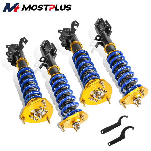MOSTPLUS Set(4) Coilovers Struts for 1988-1999 Toyota Corolla AE92-AE111 E100 E110 AE111