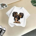 thumbnail image 5 of Curuila Kid Girls Tops Cartoon Print Crew Neck Short Sleeve Tee Summer Casual Loose T Shirt White Size 2-4 Years, 5 of 5