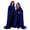 Blue, variant on MuXiKeJi Clothes Velvet Hooded Cape Adult Cloak With Collar Full Length Halloween Hooded Robe | Unisex Vampire Witch Renaissance Cape for Cosplay Masquerade Party LARP 12 Colors S-5XL