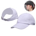 thumbnail image 2 of Free Shipping Classic Washed Sun Hat Half-empty Baseball Cap High Ponytail Golf Cap Summer Sport Sunhat Unisex Sun Visor Hats qym unisex, 2 of 2