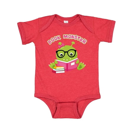 

Inktastic Book Monster Girl Gift Baby Girl Bodysuit