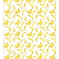 thumbnail image 3 of Ambesonne Banana Duvet Cover Set, Watercolor Yellow Fruits, 2-Calking, White and Pastel Yellow, 3 of 7