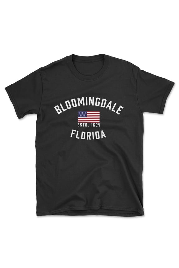 Bloomingdale Florida Patriot Men's Cotton T-Shirt