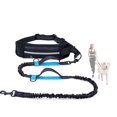 thumbnail image 1 of Correas para Perros Manos Libres, Correa de Entrenamiento Ajustable para Caminar, Pulsar y Correr, absorción de Impactos, Costuras cómodas y Reflectantes, 1 Pieza (Negro) ER, 1 of 5