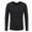 Black, variant on Lindreshi Long Sleeve Shirts for Women Plus Size Adult Fashion Plush Heating Loose Long Sleeve Round Neck Blouse Casual Solid Color Tops Coat