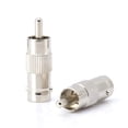 thumbnail image 2 of THE CIMPLE CO - BNC Female to RCA Male Adapter - CCTV Connector Coupler Plug - 50 Pack, 2 of 9