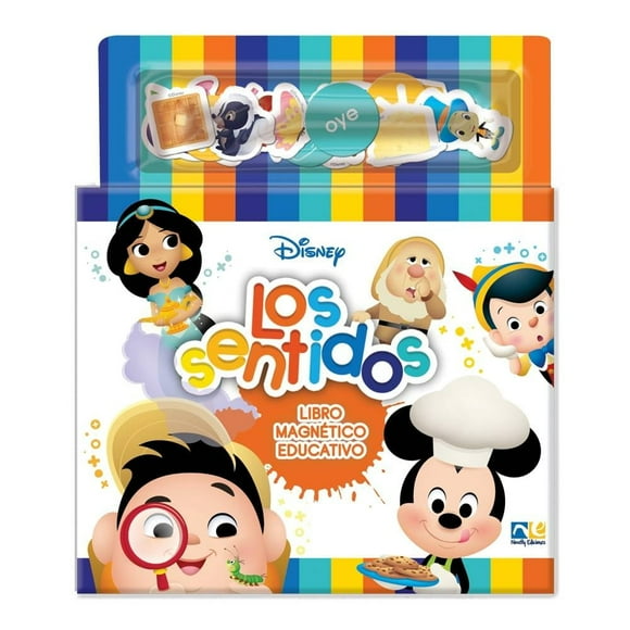 Libro Mini Magnético Disney los Sentidos Novelty Novelty