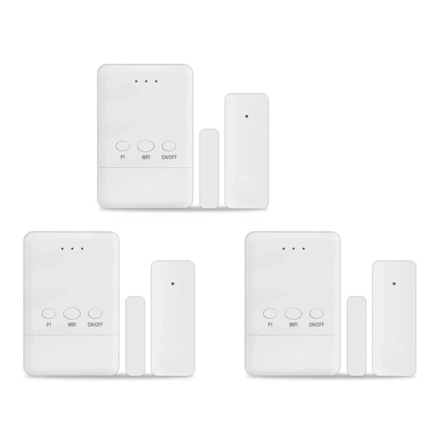 Tuya Contrôleur de Porte de Garage Ouvre-Porte Intelligent avec Capteur Sans Câblage Contrôle par Application Sans Fil Contrôle Vocal Alexa, Performance Uniforme